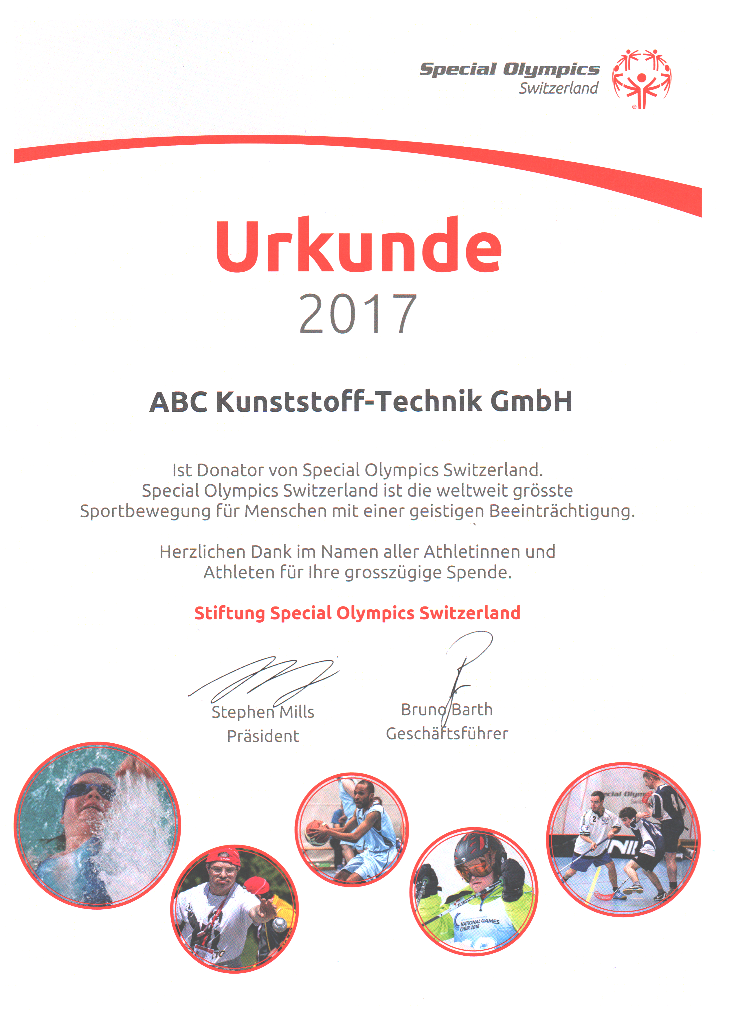 Stiftung Special Olympics Switzerland